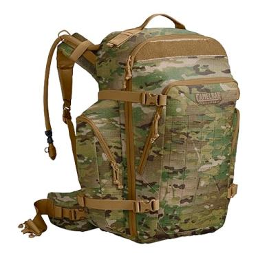 Imagem de CamelBak Mochila de hidratação tática BFM com bexiga reservatório Crux Spec de 2,835 g/3L Mil Spec - MOLLE, Multicam
