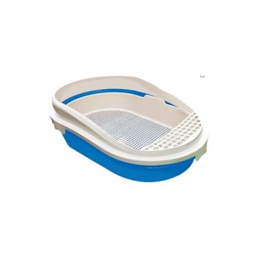 Imagem de Furacão Pet Bandeja Higiênica para Gatos, Design Moderno, Plástico, Rosa, 44 x 28 x 7 cm