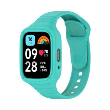 Imagem de Capa De Silicone À Prova d'Água Para Pulseira Substituta Do Redmi Watc