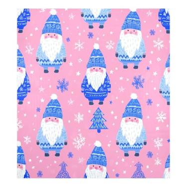 Imagem de Blueangle Capa magnética de Papai Noel de desenho animado, capa frontal para lava-louças, decalques de armário doméstico, adesivos de eletrodomésticos, 58 cm C x 66 cm adesivo magnético decorativo