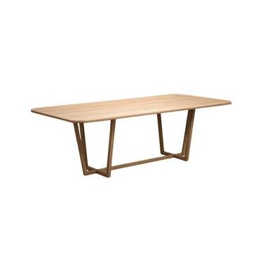 Imagem de Mesa de Jantar Retangular Herval Califórnia  Amêndoa