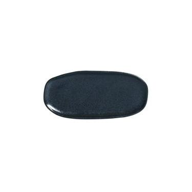 Imagem de Conjunto com 4 Travessas Oval Rasa Pequena Orgânico Night Blue 23x11cm