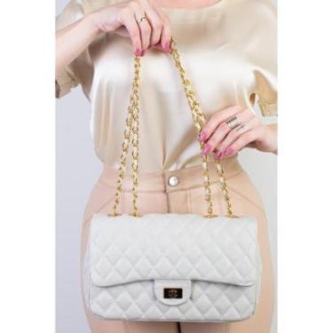 Imagem de Bolsa de couro matelassê quilted Penélope-Feminino