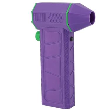 Imagem de Hztyyier Potente Mini Soprador Sem Fio de 110000 RPM, Soprador Portátil Turbo Alimentado para Atividades Ao Ar Livre, Material ABS (Roxo)