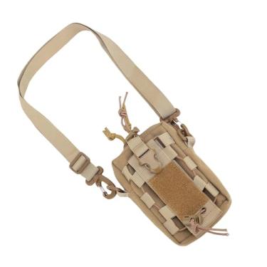 Imagem de Generic Bolsa de Suspensão de Cintura, Mochila Com Fivela Ajustável, Material de Nylon de Maconha (Cáqui)