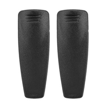 Imagem de Tangxi RLN6307 Clipes de Cinto Walkie Talkie, Compatíveis Com CP110 RDM2070D RDU4100 RDU2020 RDU2080D RDV2020 RDV2080D RDV5100 RDU4160D EP150 A10 A12 Rádios Bidirecionais (2 unidades)