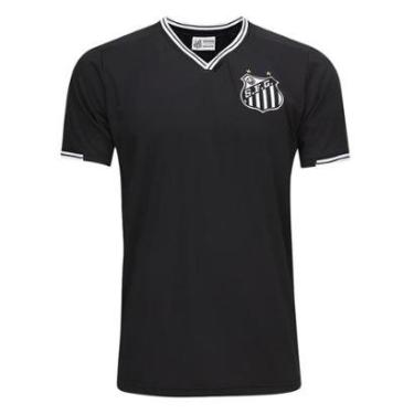 Imagem de CAMISETA SURF CENTER SANTOS MASCULINO - PRETO P-Masculino