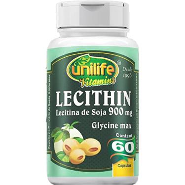 Imagem de Lecithin Lecitina dse Soja Unilife 900mg 60 caps