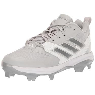 Imagem de adidas Tênis masculino Icon 8, Team Light Grey/Silver Metallic/White, 10