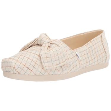 Imagem de TOMS Alpargata Mocassim Feminino, Verificação natural de mola, 8