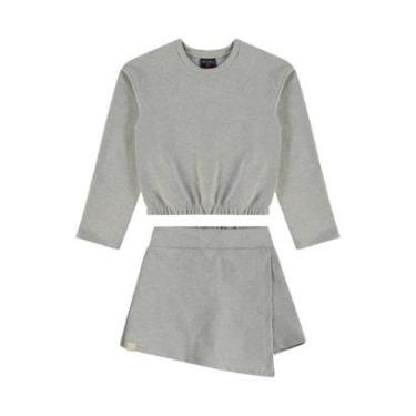 Imagem de Conjunto com Blusa e Short-Saia Guloseima-Feminino