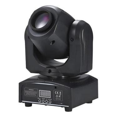 Imagem de Mini Moving Head Spot 60w Dmx512 8 Cores E 8 Desenhos Bivolt - HF ELET
