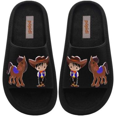 Imagem de Chinelo Slide Menino 25Ao40 Nuvem Infantil Cowboy 12.117-Masculino