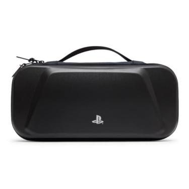 Imagem de PowerA Protection Case for PlayStation Portal Remote Player - Black, durable, storage, protective case, charging cable pass-through, screen protection, officially licensed