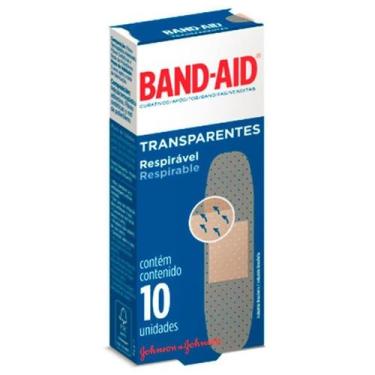 Imagem de Band-Aid Transparente 10 Unidades - Johnson & Johnson - no-brand