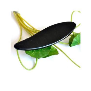 Imagem de Gua Sha Massagem Pedra Obsidiana Preta Facial 2 - Gold - GoldLife - GL