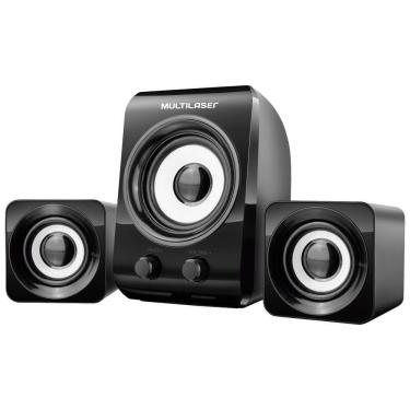 Imagem de Caixa De Som Multimadia 2.1 8w+3w Rms Preto Sp172