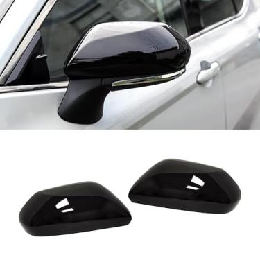 Imagem de YOCENSE Tampas de espelho retrovisor para Toyota Camry 2018-2025 conjunto de 2 peças (preto brilhante - original, para Camry 2018-2025)