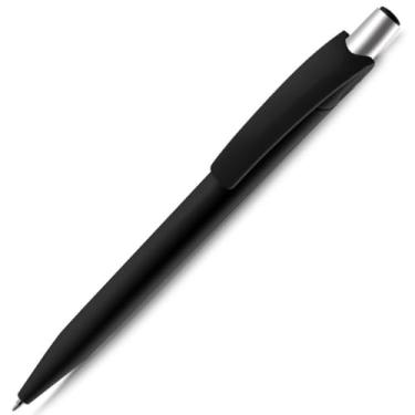 Imagem de Kit com Canetas Esferográficas Retráteis, Escrita Azul, Material Plástico, Ponta Média 0.7mm, para Escritório e Uso Escolar (Preto)