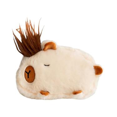 Imagem de Estojo Escolar Em Peluche,de | Caixa para Canetas e Acessórios de Pelúcia Animal - para Casa Escritório Sala de Aula Faculdade Viagens