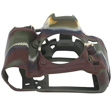 Imagem de GLOGLOW Outros Acessórios de Câmera Capa para D600 D610, Capa Leve, Resistente a Arranhões, Toque Suave, Proteção de Câmera de Silicone Fácil de Limpar Nan (Camuflar)