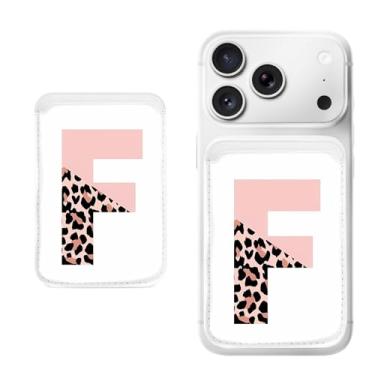 Imagem de Suporte magnético para iPhone, carteira fina de couro PU, capa para cartão, capa traseira para cartão, acessório de telefone fofo