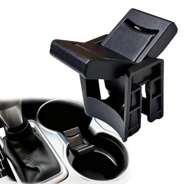 Imagem de MINETPS Divisor de inserção de suporte de copo 55618-0E170-C0 compatível com Toyota Highlander 2014 2015 2026 2017 2018 2019, divisor de inserção de suporte de copo para console central