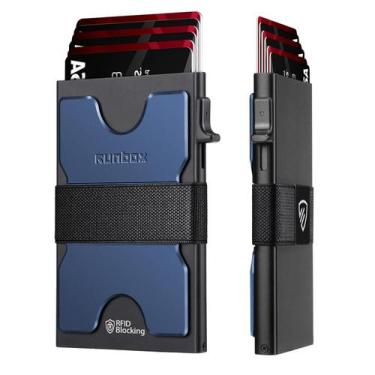Imagem de Tarjetero Slim RUNBOX Bloqueo RFID de Metal