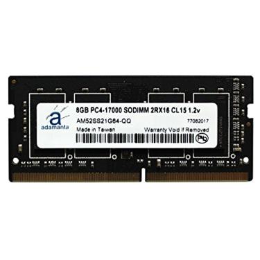 Imagem de Adamanta Atualização de memória de laptop de 8 GB (1 x 8 GB) para Dell Precision 17 7000 Series 7710 DDR4 2133Mhz PC4-17000 SODIMM 2Rx16 CL15 1.2v Notebook DRAM