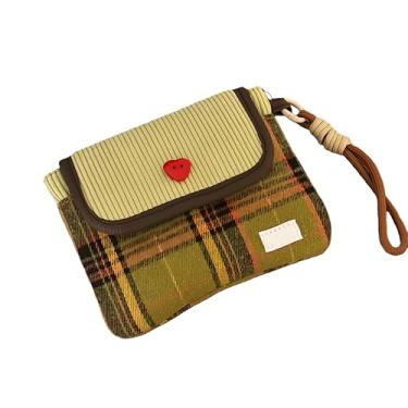 Imagem de Bolsa de armazenamento multifuncional, organizador moderno de guardanapos higiênicos, bolsa de armazenamento de cosméticos com design de desenho animado, suporte de almofada portátil de grande