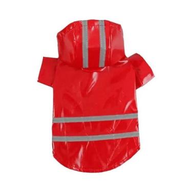 Imagem de Capa De Chuva Refletiva E Impermeável Para Cães Pequenos, Poncho À Pro