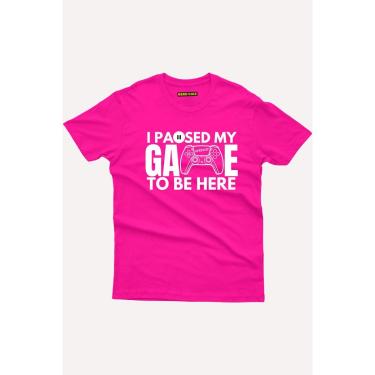 Imagem de Camiseta Nerd Chic Gamer I paused my game to be here-Unissex