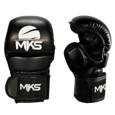 Imagem de Luva Mma Profissional Competition Shooter - MKS Combat (PRETO, P/M)