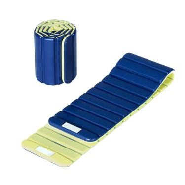 Imagem de Pulseira magnética, treinamento de suporte de peso, faixa de peso ajustável no tornozelo, equipamento de fitness destacável, treinamento muscular pequeno e portátil, 500 g e 1 kg (azul e amarelo, 1 kg