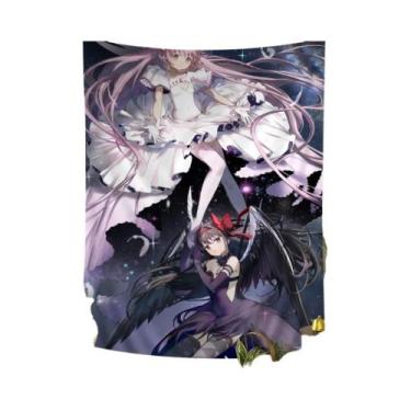 Imagem de Tapeçaria Boêmia Mandala Puella Magi Madoka Magica Decoração De Parede