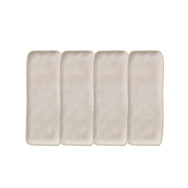Imagem de Conjunto De Travessas Retangulares Médias Porto Brasil Off White