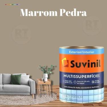 Imagem de Tinta Epóxi Suvinil Multissuperfícies Antimofo Base Água Cor Marrom La