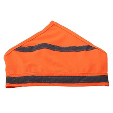 Imagem de Generic Coleira de Cachecol Reflexiva para Cachorro de Estimação para Segurança Em Caminhadas Noturnas, Lenço de Pescoço Macio e Respirável para Cães Pequenos e Médios, Poliéster Fluorescente (L)
