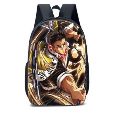 Imagem de Mochila Escolar Infanto Juvenil Anime Gyomei Hashira Manga Novidades 0581-Unissex