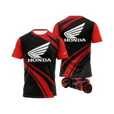 Imagem de Camiseta De Corrida De Motocicleta Honda De Manga Curta Para Verão, Rá