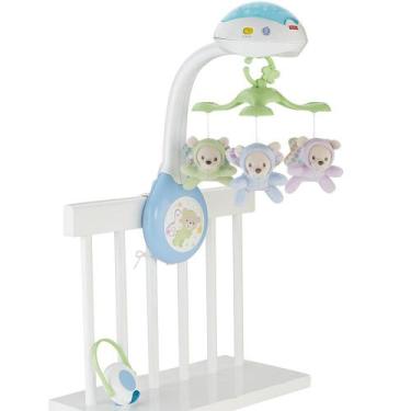 Imagem de Fisher Price Super Móbile Ursinhos Fofinhos 3 em 1 - Mattel