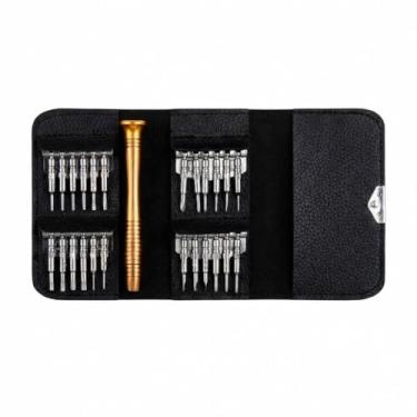 Imagem de Kit de Chaves de Precisão 24 em 1 Magnético – Ideal para Celular, Notebook e Eletrônicos, Pontas Firmes para Reparos Seguros