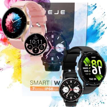 Imagem de Smartwatch Relogio Peje ZW02 Pro Android iOS Bluetooth Amoled Recebe Notificações Chamadas-Unissex