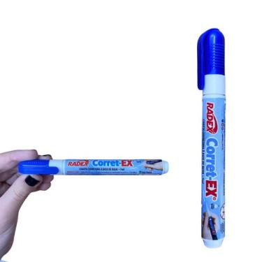 Imagem de Caneta Corretiva Branquinho Escolar Secagem Rápida 7ml Ponta Metal - C