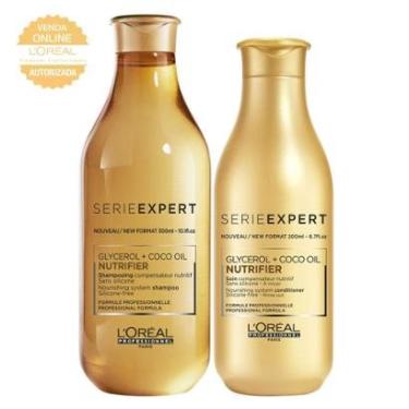 Imagem de Kit Shampoo + Condicionador L'Oréal Professionnel Nutrifier-Unissex
