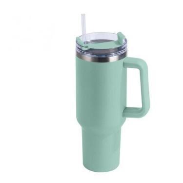Imagem de Caneca térmica Copo de aço inoxidável com tampa de palha 1.2L - J-One