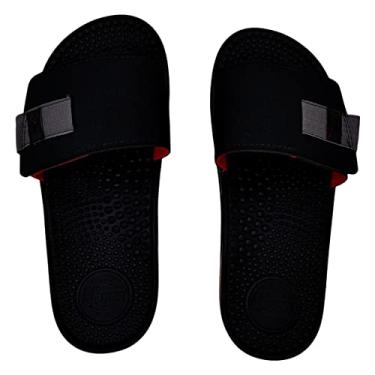 Imagem de Chinelo Slide Casual Masculino Br Sport Confortável Tira Única Adesiva Com Bolhas Anatômica 2254 104