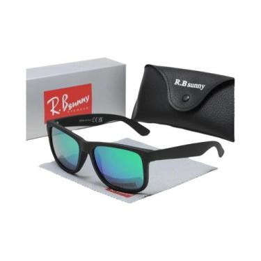 Imagem de Óculos De Sol Unissex Polarizados Anti-reflexo Com Armação Grande Quad