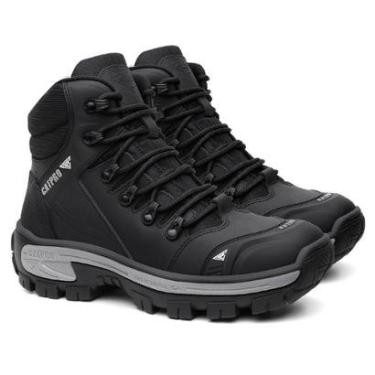 Imagem de Bota Masculina Adventure CATPRO Couro Bovino Legitimo Solado Borracha Tratorado Reforçada Trekking-Masculino
