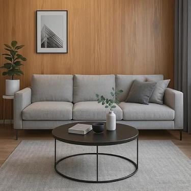 Imagem de Papel de Parede Madeira Ripado Mármore Adesivo Lavável 5m 10m 15m 20m AutoColante Sala Quarto Móveis(Carvalho Hanover,15 Metros (3 rolos))